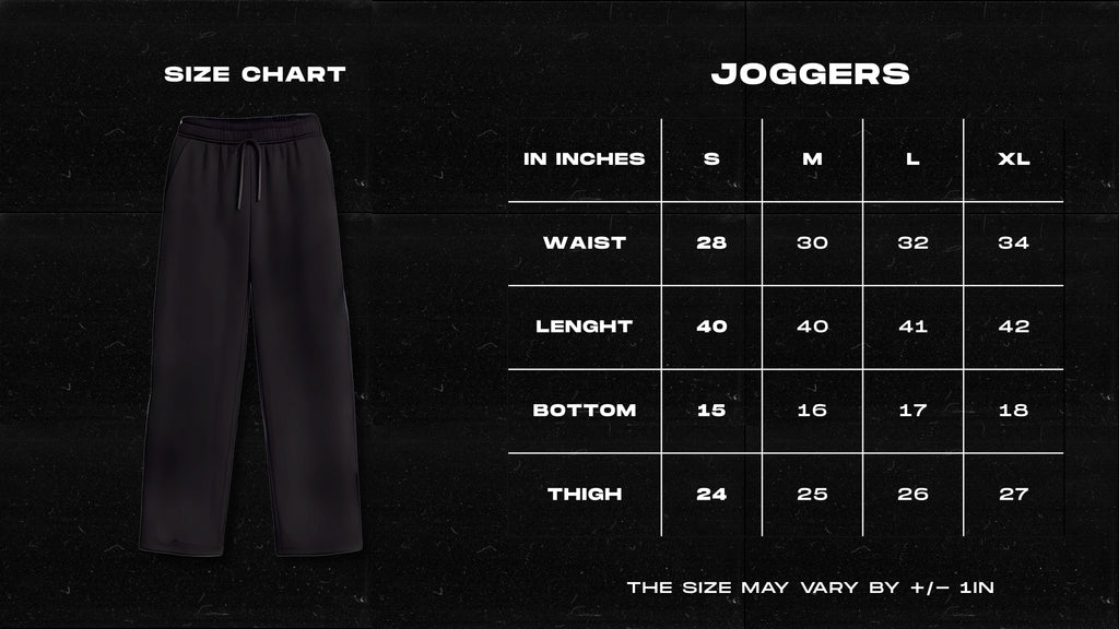 The Noir Everyday Jogger UNISEX (Men and Women)