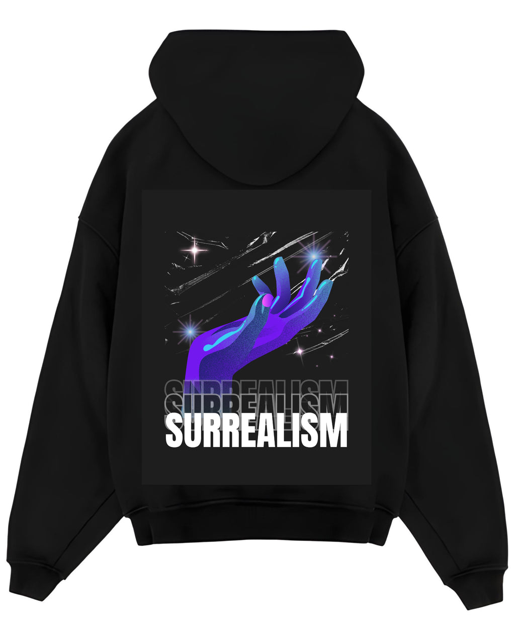 Zipper Hoodie Back Design