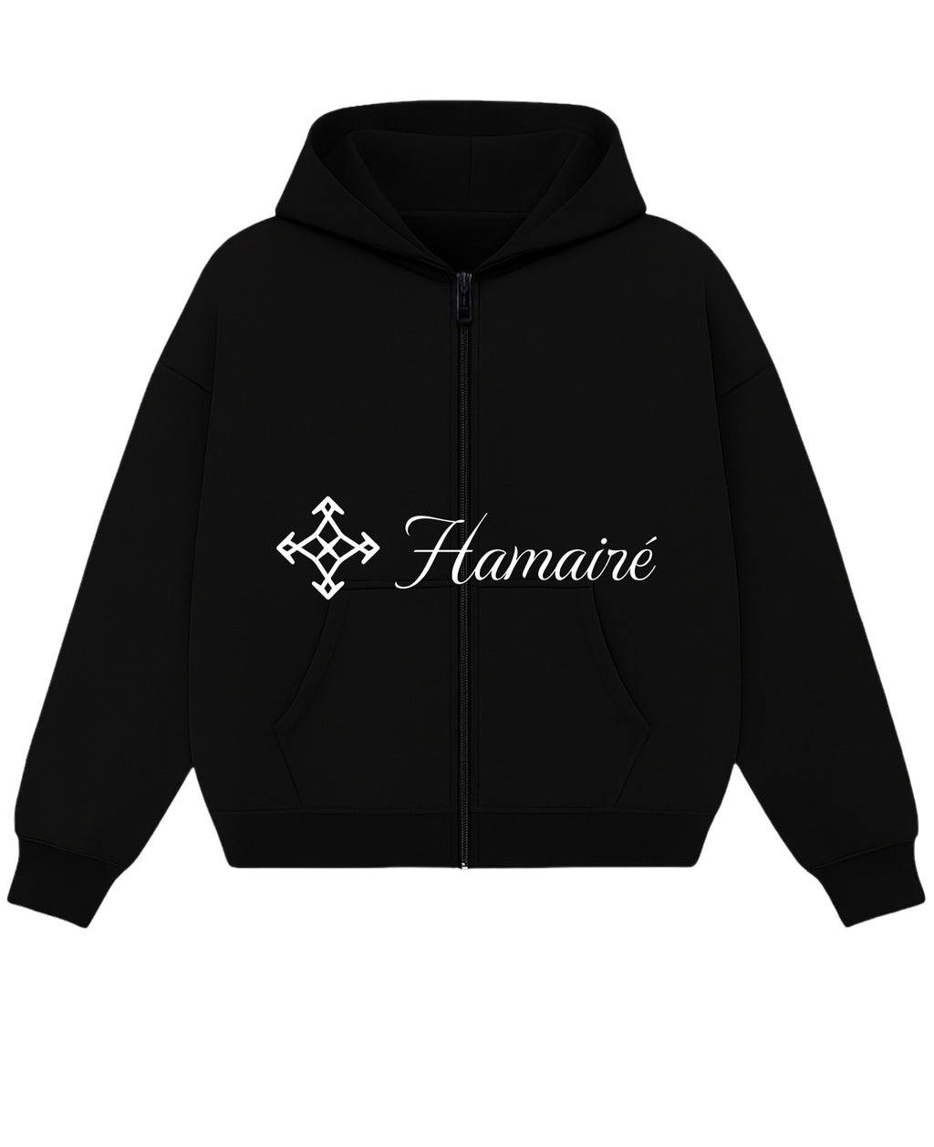 Zipper Hoodie Front Design