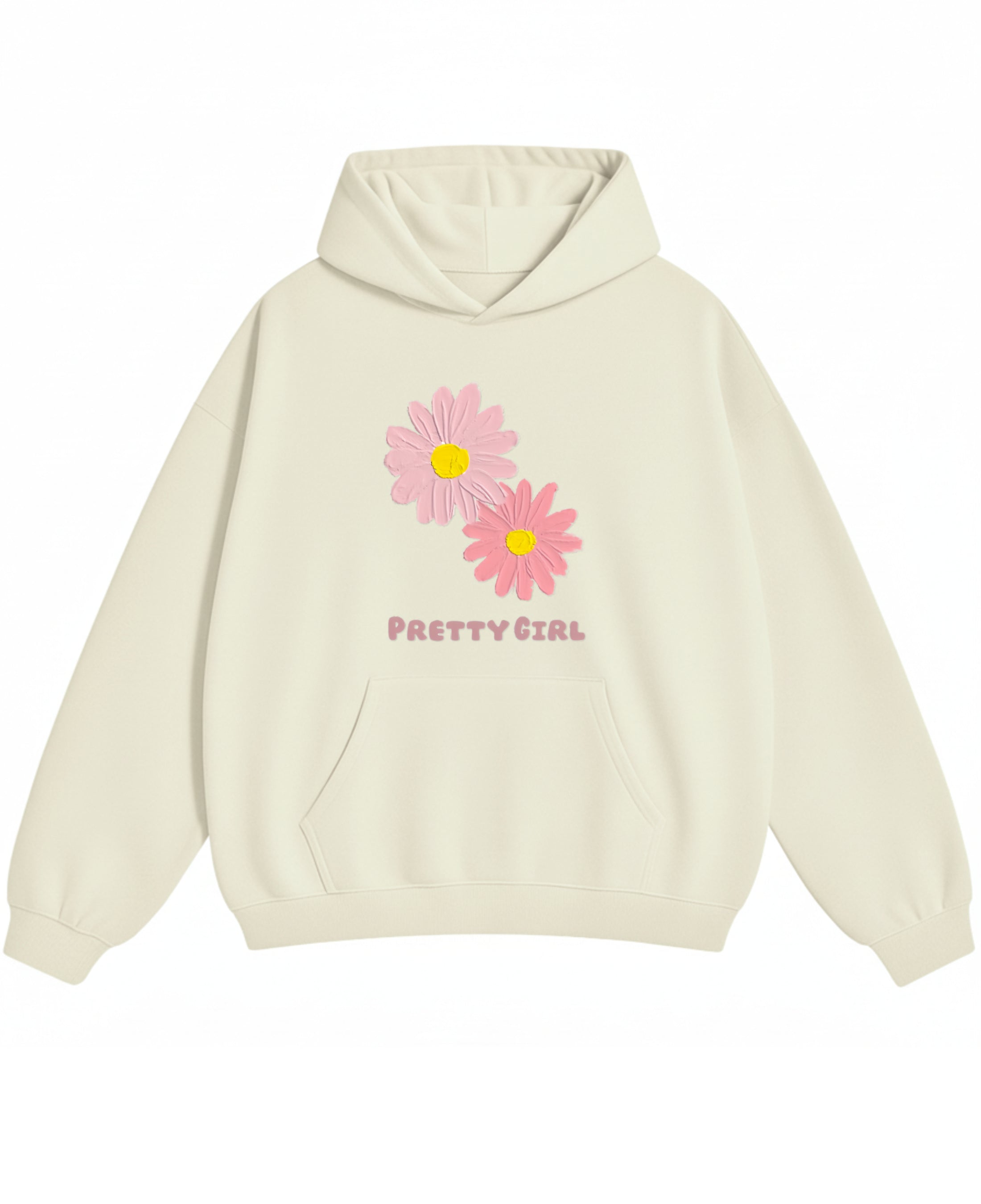 Off-White Oversized Hoodie Front Design